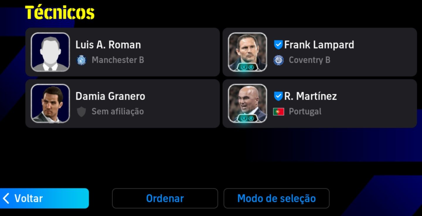 CONTA eFOOTBALL SUPER UPADA | ELENCO FORTE MUITOS CRAQUES