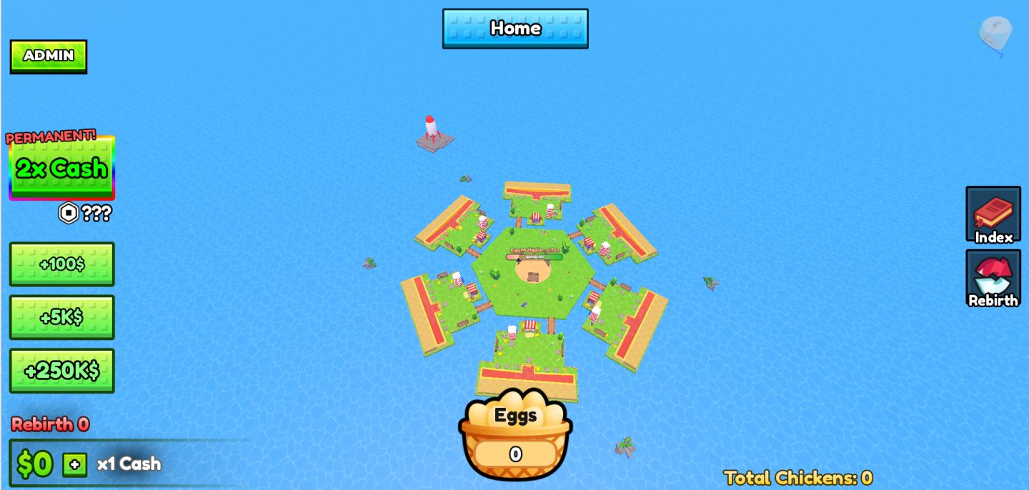 Chicken Kingdom - Jogo Completo de Magnata de Galinhas
