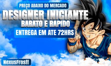 DESIGNER INICIANTE!! (BANNERS/LOGOS/DIVISORES)