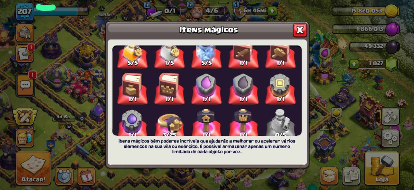 Conta clash royale, clash of clans, brawl stars valor pelas 3
