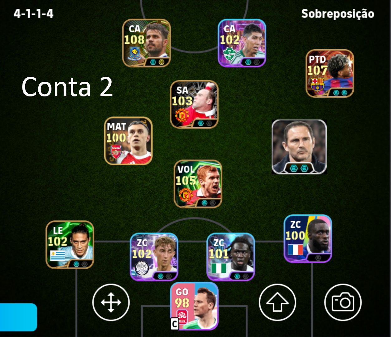 Melhores Contas Efootball Mobile Com MESSI Bigtime 109, Épicos e Showtimes Raros