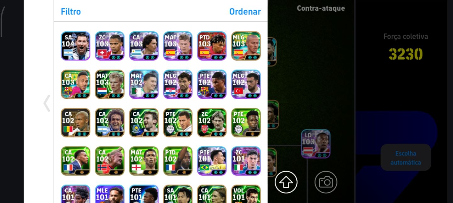 CONTA EFOOTBALL RARA! CR7 THE LAST DANCE + R10 BLITZ + MESSI PACK+ NEY BLITZ