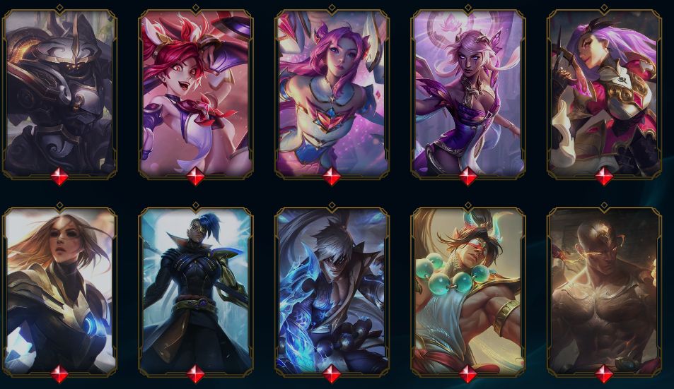 Conta LoL 700 skins com Ahri Lenda Ascendida + Valorant!