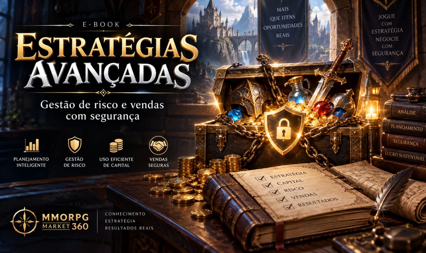 MMORPG Market 360 Estratégias de Economia, Comércio e Negociação em Jogos ON