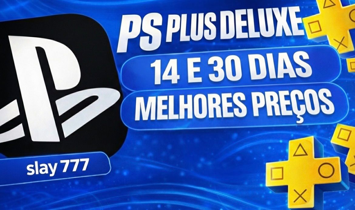 PS PLUS DELUXE 14/30 DIAS COM O MENOR PREÇO DA GGMAX