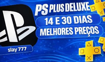 PS PLUS DELUXE 14/30 DIAS COM O MENOR PREÇO DA GGMAX