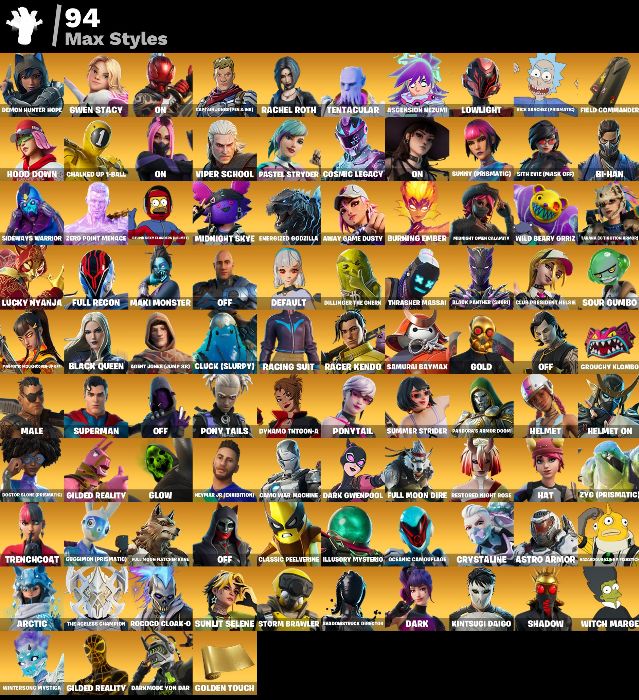 CONTA OG|237 SKINS|PASSE MARVEL|NEYMAR|LARA CROFT|EMOJIS ICONE E MT +