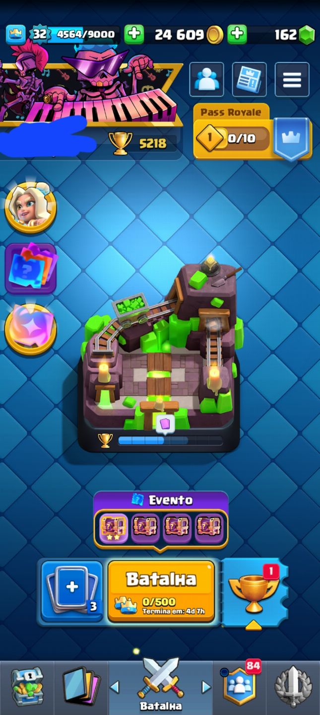 [NOVA CONTA UPADA] CONTA CLASH ROYALE | CONTA FULL ACESSO - PERMANENTE