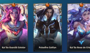 CONTA WILD RIFT FEITA DESDE O INÍCIO DO JOGO COM 81 SKINS. PREÇO NEGOCIÁVEL
