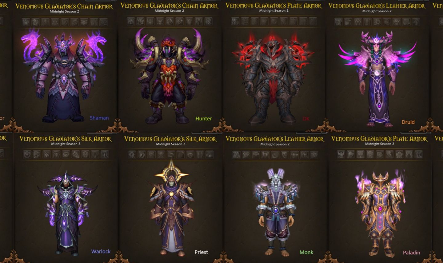 Set Elite / 0 - 1800 PvP [Season 2 Midnight]