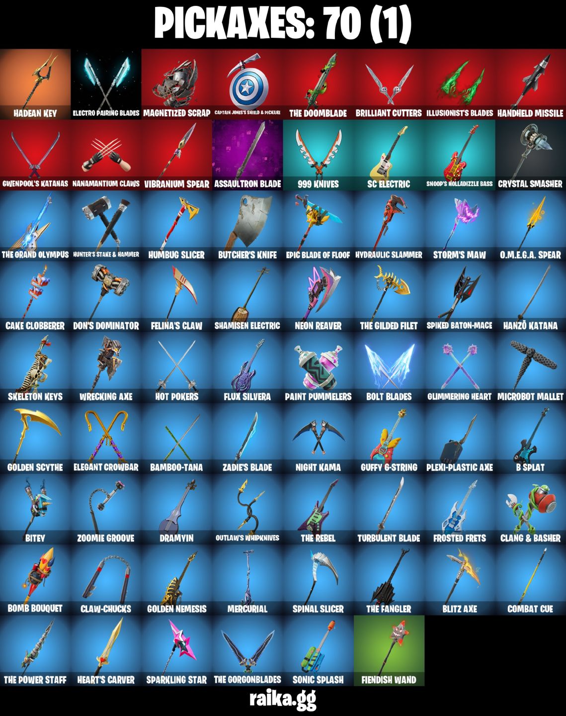 CONTA FORTNITE COM 29 SKINS SHURI/DOOM/MISTERIO/FELINA/1-BALL/CHAOS DIRECTOR