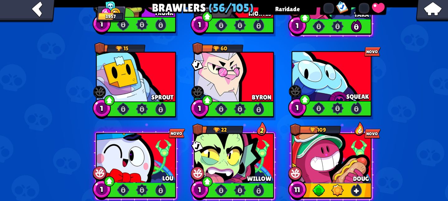 Conta Brawl Stars| Super barato|com ótimos personagens e muito recursos.