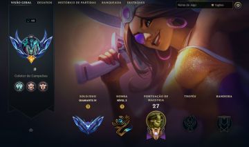 [ACESSO IMEDIATO] Diamante IV 77%WR +30 PDL por Vitória