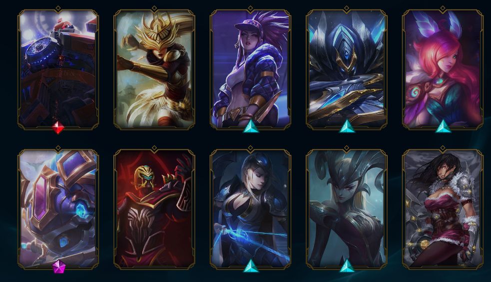CONTALOL LVL 819 | 312 SKINS | 3 ULTIMATES | 43 LENDÁRIAS | 7 MÍTICAS | DIAMANTE