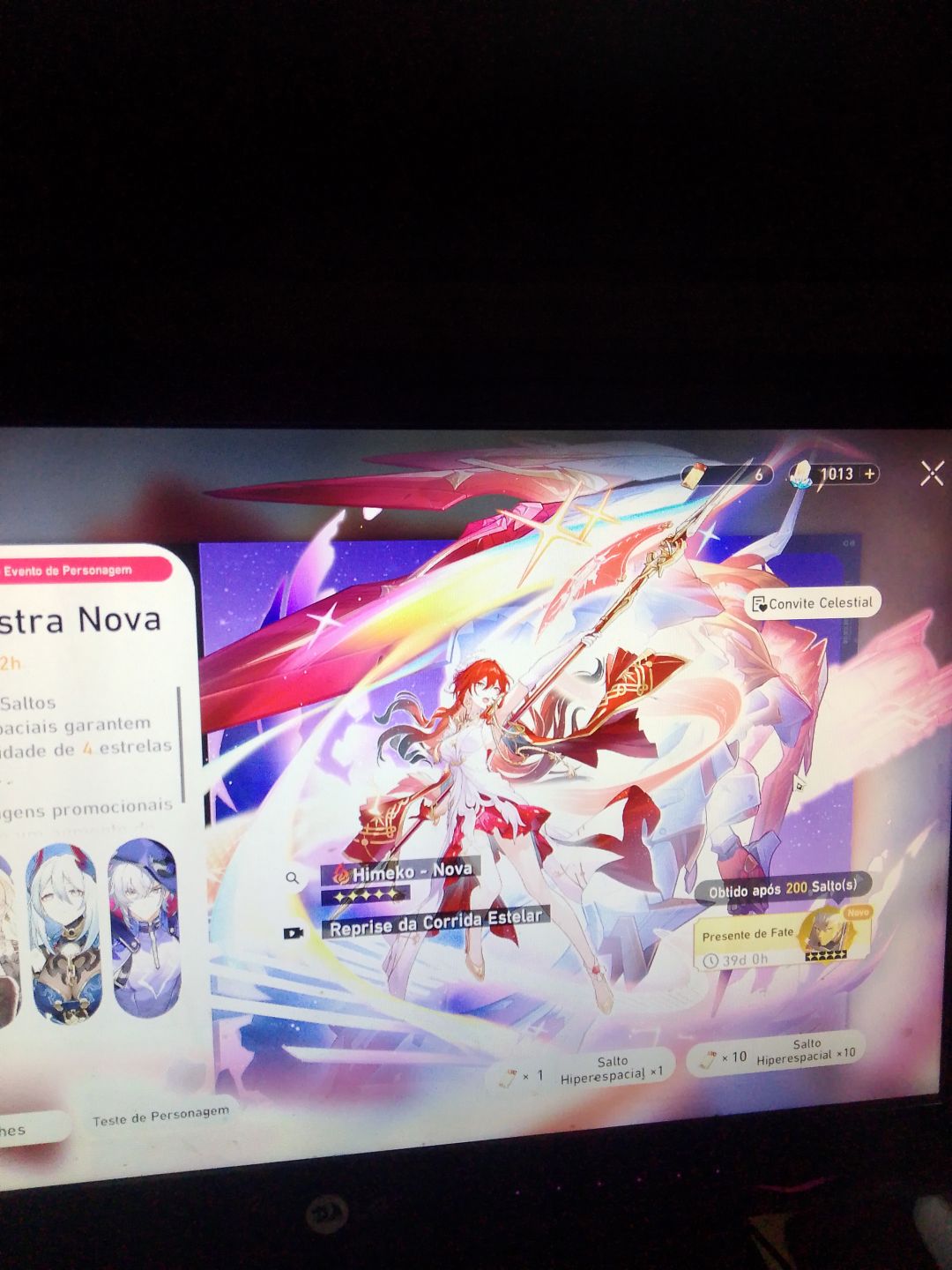 Honkai star rail com euforia