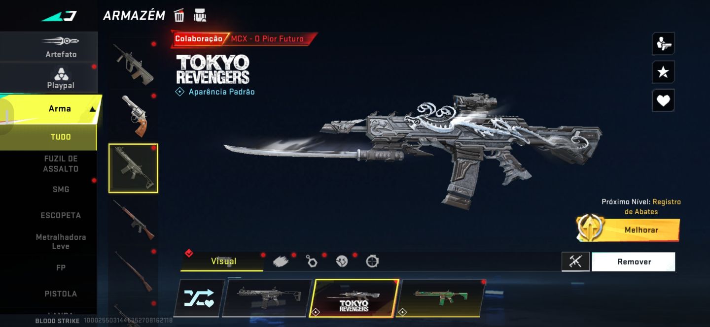 Conta blood strike pra rápido
