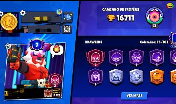 Conta de Brawl Stars ótima pra quem não quer começar do zero