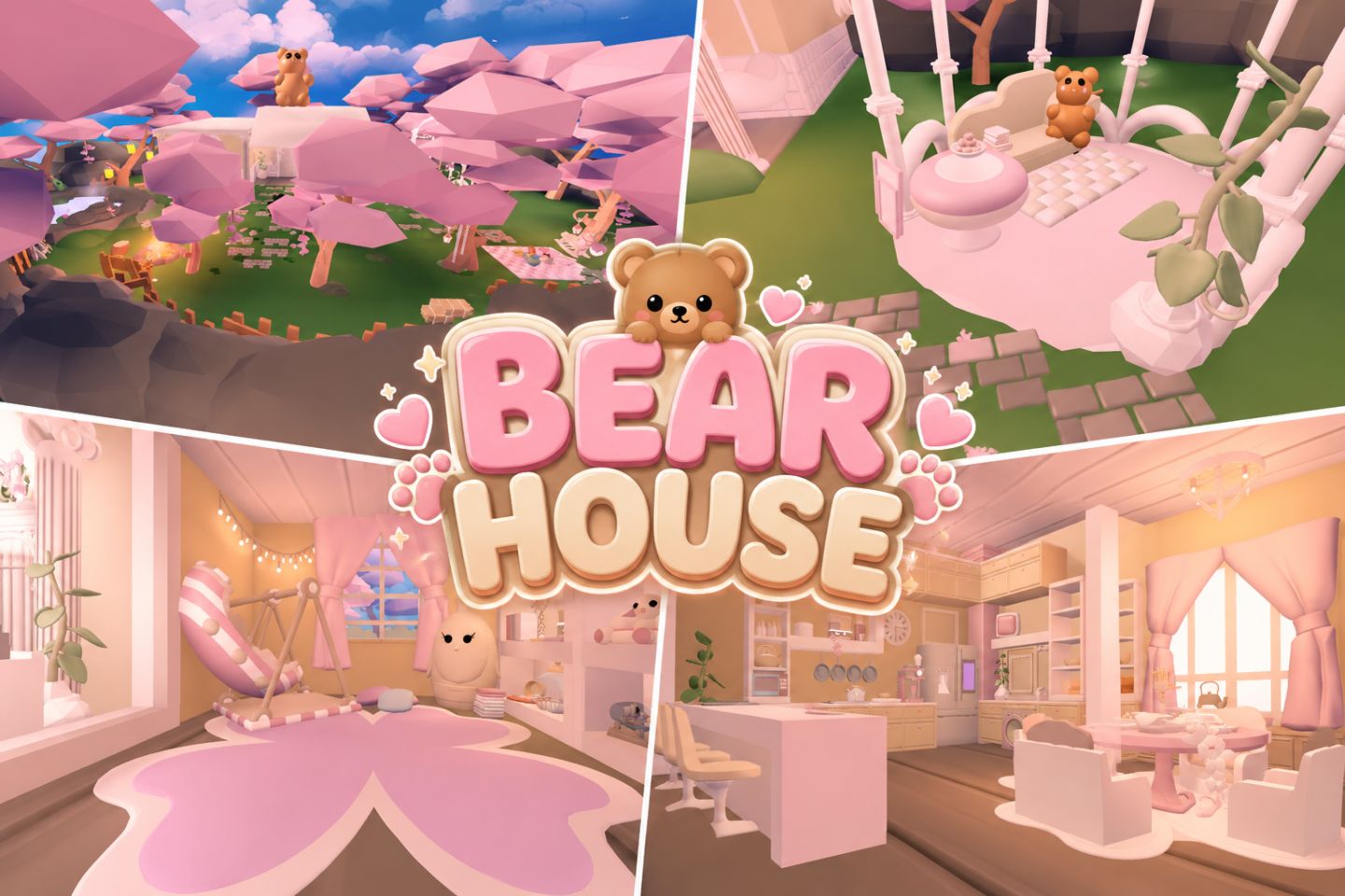 House Totoro glitch, casa Totoro adoptme , preppy house