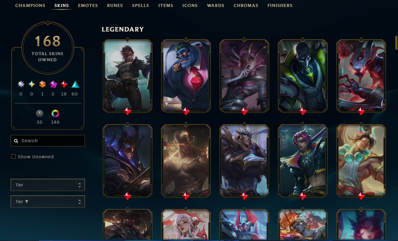 Conta PREMIUM Esmeralda 4 59% Winrate TODOS OS CHAMPS