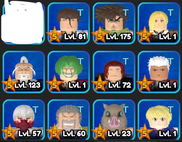 PERSONAGENS ALL STAR TOWER DEFENSE ASTD (PREÇO NEGOCIÁVEL)