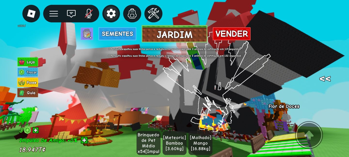 GROW A GARDEN, QUEIMA DE ESTOQUE!!! APROVEITE OS PREÇOS.