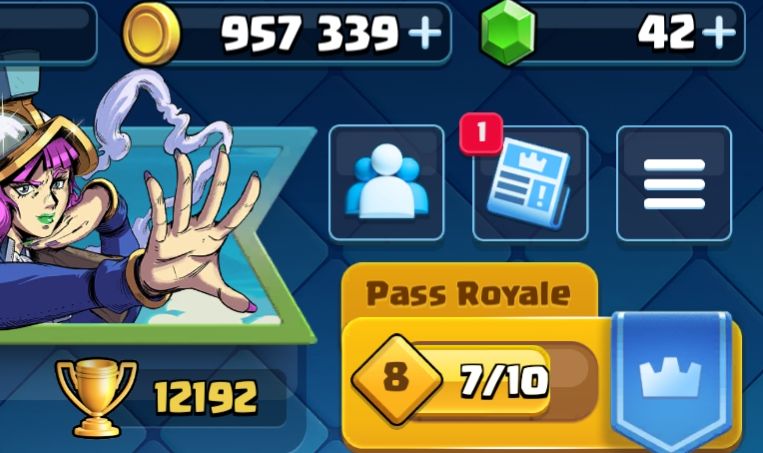 Conta Clash Royale 14000 troféus