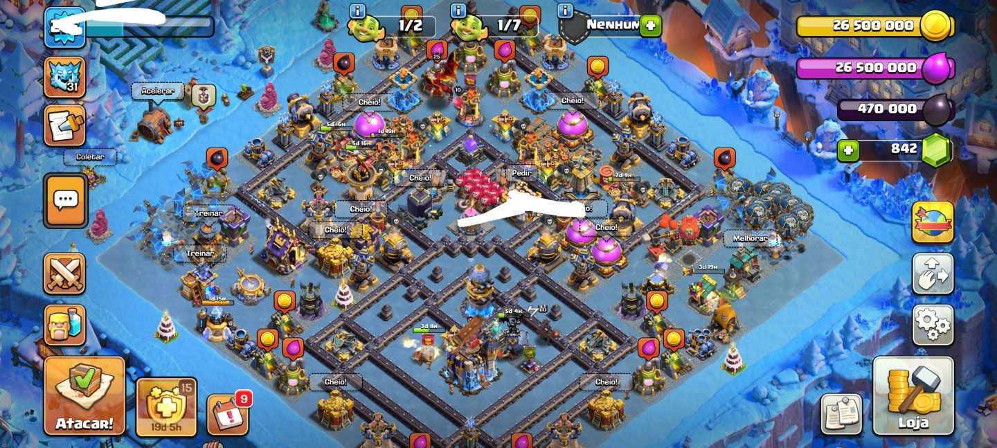 Conta Full praticamente CV 18 top