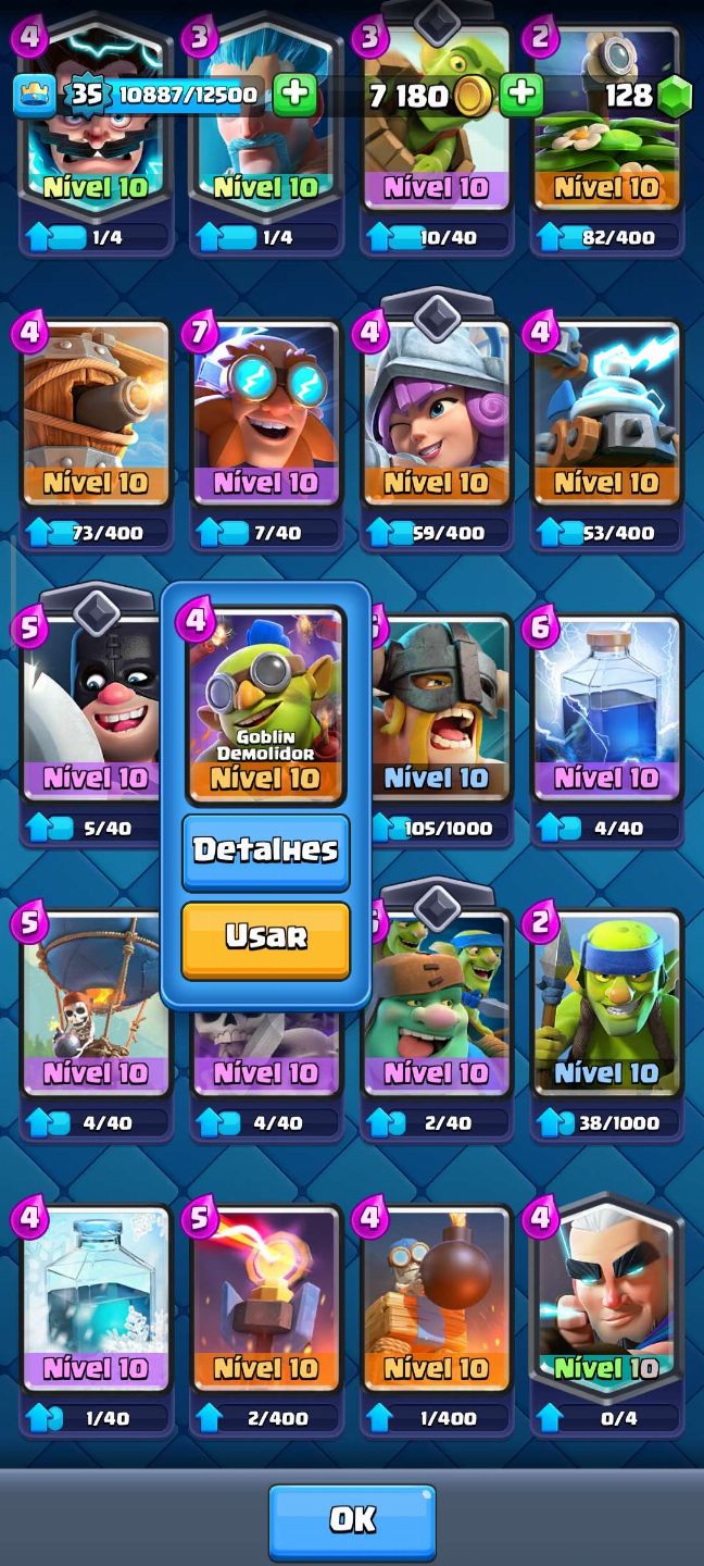 Conta | Clash Royale - 7 Anos Ativa e 7.5k de Troféus//Detalhes na Descrição
