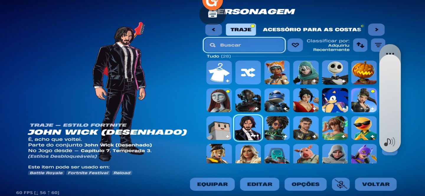 Fortnite 28 Skins + hogwhats legacy [650] V-Bucks | Entrega Rápida