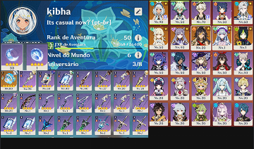 AR 50 | Mualani + BIS | Neuvillette | Banner Garantido | Sem Vínculos | América