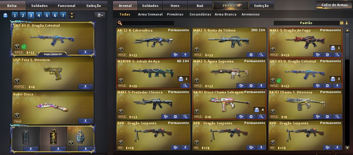 Conta Crossfire com 30 Vips e Mn Email-on