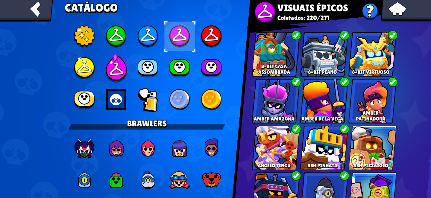 BRAWL STARS - MELHOR CONTA 100K FAMA ALIEN FULL ACESSO ALIENÍGENA PROMOÇÃO