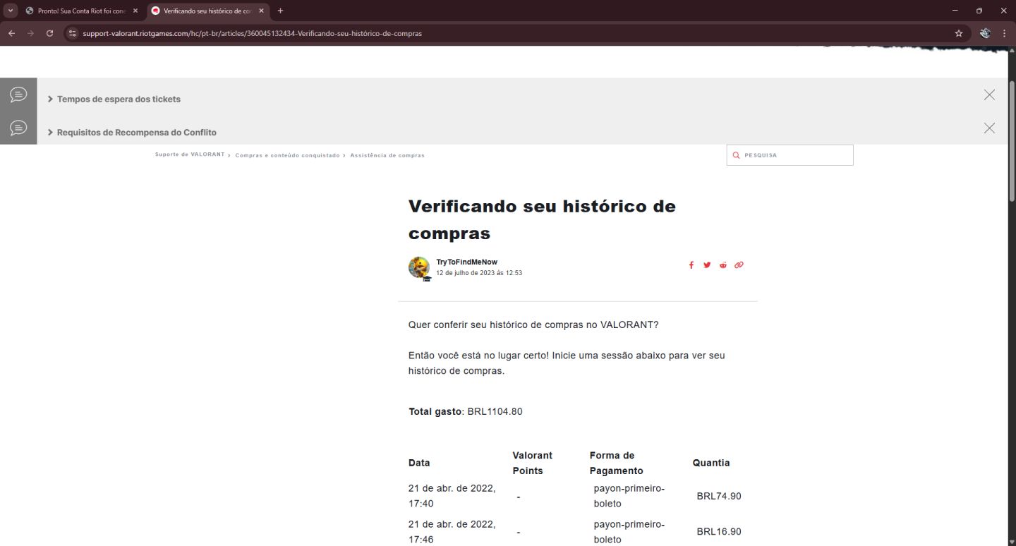 Conta Valorant BETA BR | Champions 2022 + Skins Raras | Full Acesso