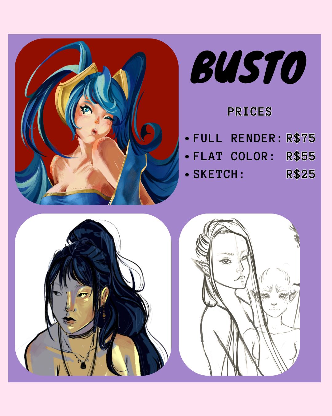 COMISSOES(ilustrações/designs)