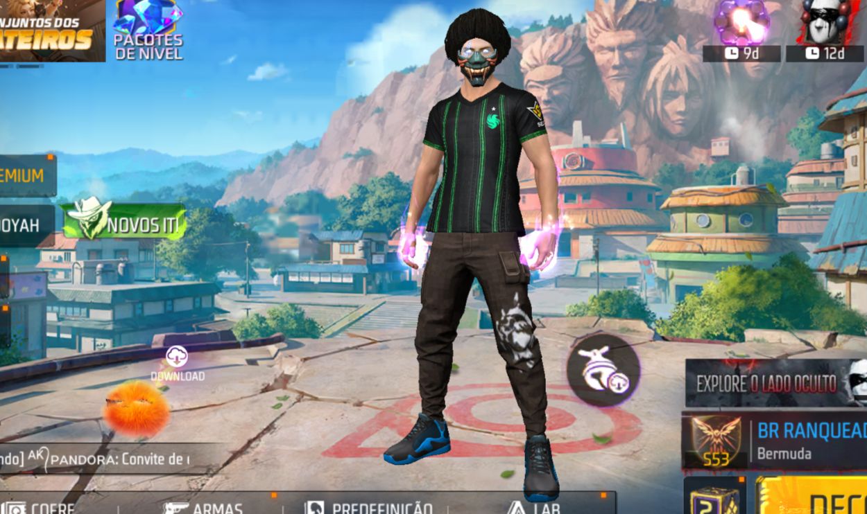 CONTA FREE FIRE TRYHARD PARA APOSTADO (MELHOR PREÇO DO MERCADO)