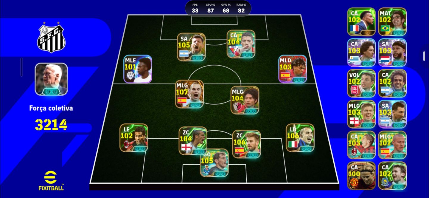 CONTA DE EFOOTBALL PRA DESTRUIR NA DIVISÃO! ( MELHOR PREÇO )