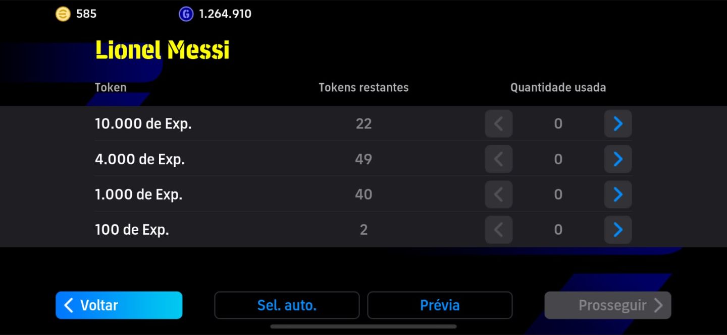 [MAIS BARATO] Conta iniciante full Efootball Mobile