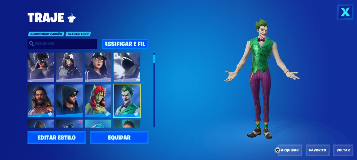 CONTA COM 175 SKIN + 133 PICARETAS + TRAVIS SCOTT + MACHADO DO KRATOS
