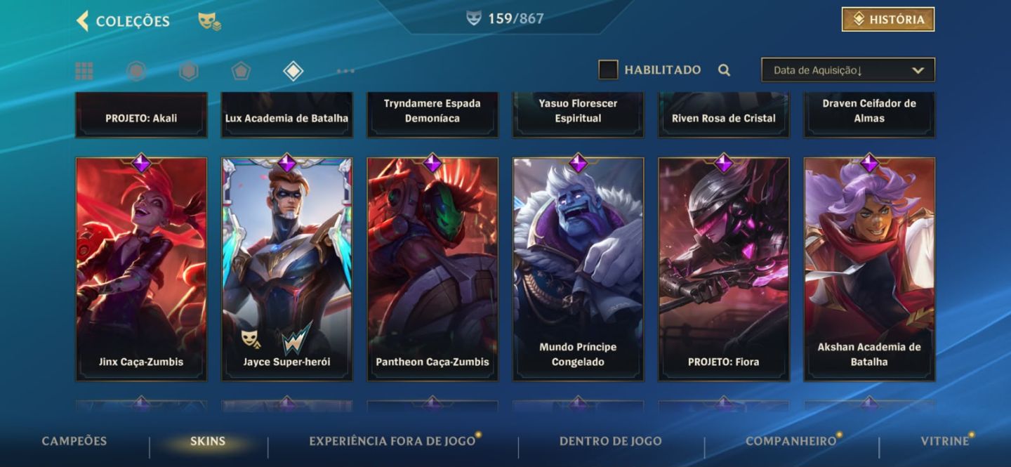 CONTA DE WILD RIFT EX GRÃO-MESTRE!