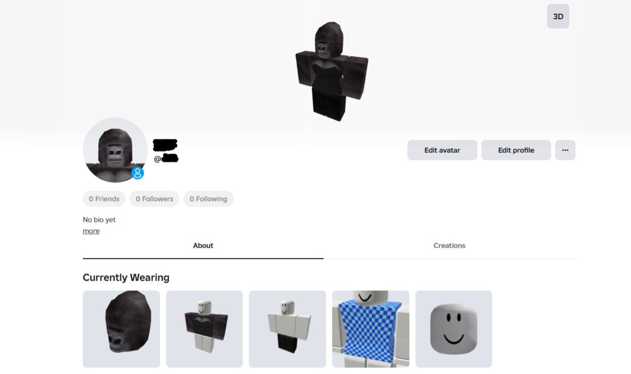 CONTA DE ROBLOX 4C RARA
