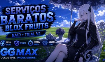 (O MAIS BARATO!) SERVIÇOS DE RAID E TRIAL V4 BLOX FRUITS