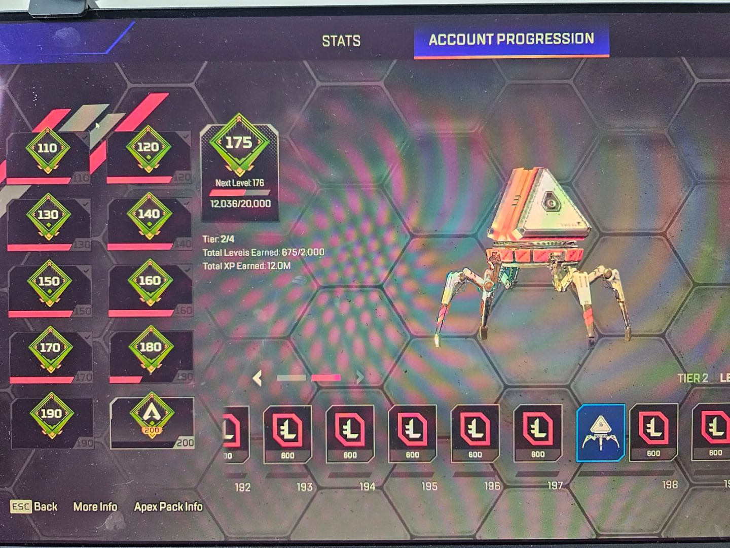 CONTA APEX LEGENDS | 7 HEIRLOOMS | 437 SKINS LENDARIAS
