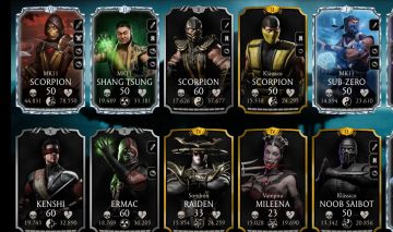 CONTA MK MOBILE LVL 60 | VÁRIOS DIAMANTES E OUROS | MK11
