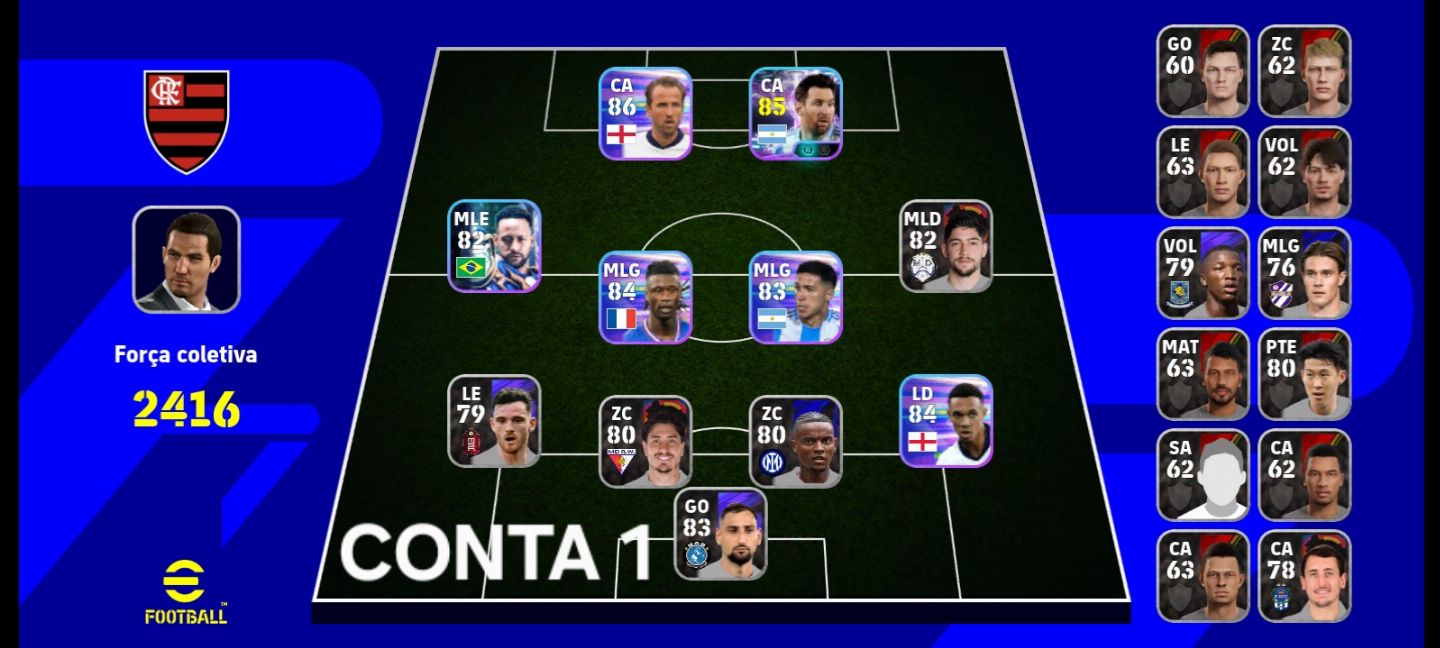 CONTAS eFOOTBALL (FULL ACESSO)