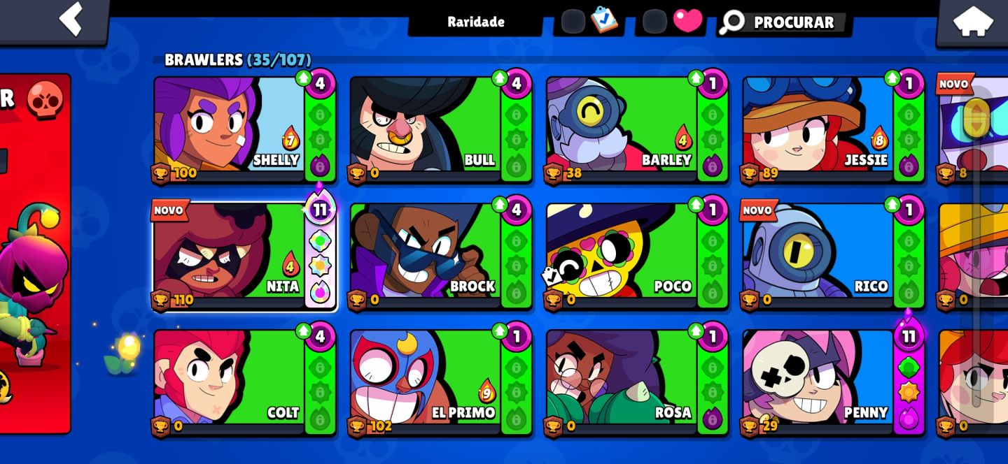 CONTA BRAWL PARA INICIAR