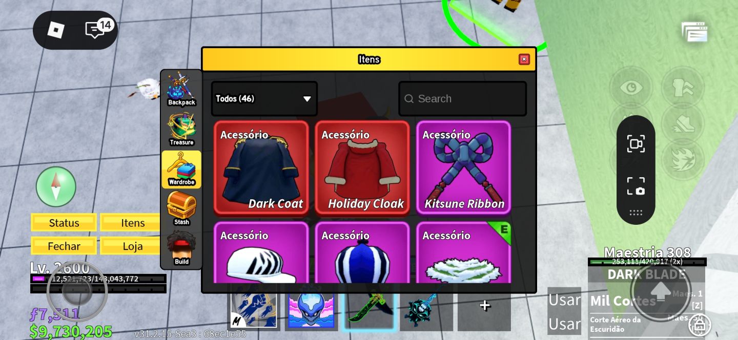 Conta com mais de +21k de robux gastos e lotada de coisas super raras