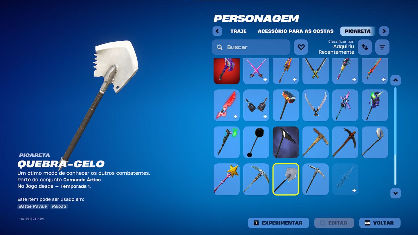 CONTA DE FORTNITE COM SALVE O MUNDO E DIVERSAS SKINS!