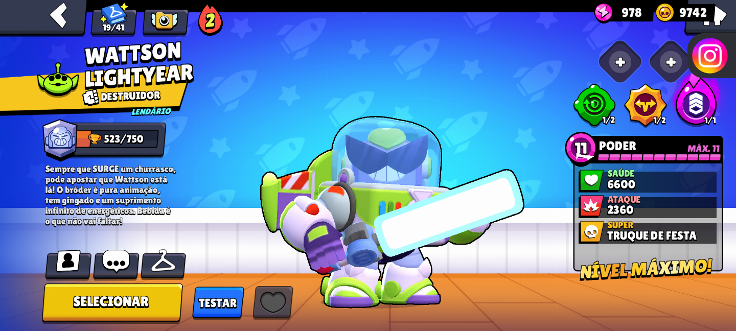 CONTA DE BRAWL STARS 26000 TROFÉUS E DESDE DE 2021!