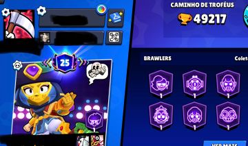CONTA DE BRAWL STARS 49K DE TROFÉUS