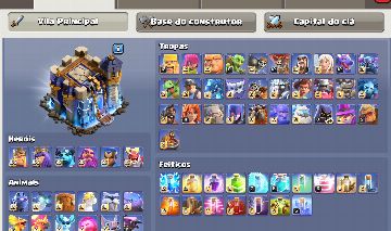 CV18 full, conta competitiva com muitas skins